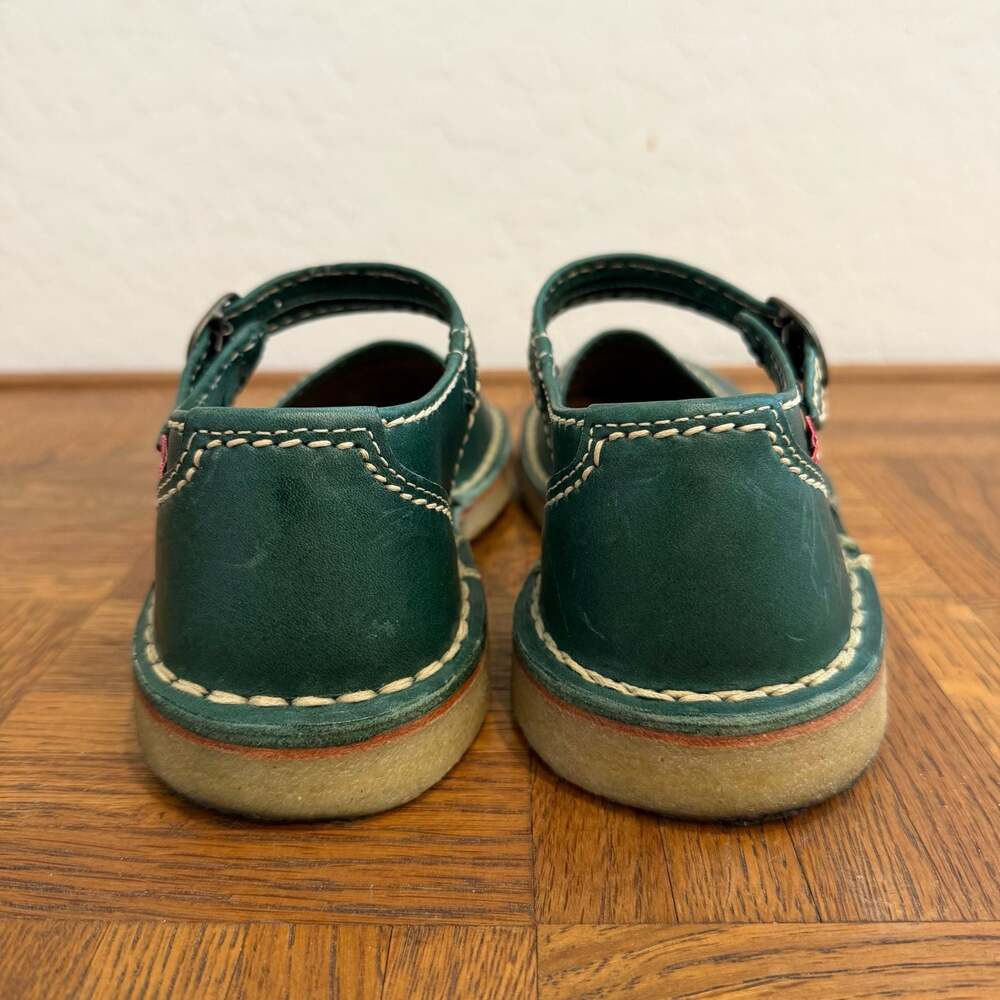 Duckfeet Mols Mary Jane Leather Shoes in Turquoise - Picture 6 of 10